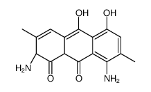 9,10-Anthracenedione, 1,8-diamino-4,5-dihydroxy-, methylated结构式