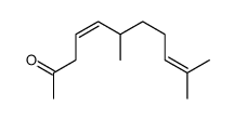 (4E)-6,10-dimethylundeca-4,9-dien-2-one结构式