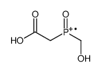 carboxymethyl-(hydroxymethyl)-oxophosphanium Structure