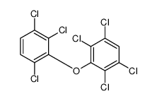 1,2,4,5-tetrachloro-3-(2,3,6-trichlorophenoxy)benzene结构式
