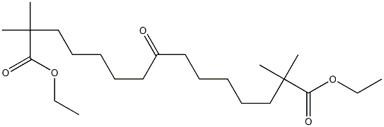 2,2,14,14-四甲基-8-氧代十五烷二酸二乙酯图片