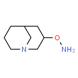 1-Azabicyclo[3.3.1]nonane,3-(aminooxy)-,exo-(9CI)结构式