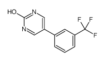 5-[3-(trifluoromethyl)phenyl]-1H-pyrimidin-2-one Structure