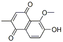 2-Methyl-5-methoxy-6-hydroxy-1,4-naphthoquinone结构式