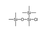 chloro-methyl-trimethylsilyl-trimethylsilyloxysilane Structure