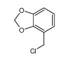 4-(chloromethyl)benzo[d][1,3]dioxole结构式