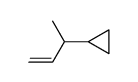 (1'-methyl-2'-propenyl)cyclopropane Structure