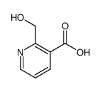 2-羟基甲基-3-吡啶羧酸结构式