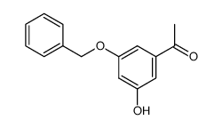 3-Benzyloxy-5-hydroxyacetophenon结构式