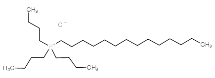 (三丁基)正十四烷基氯化膦结构式
