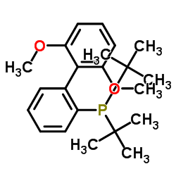 2-二-叔丁基膦-2',6'-二甲氧基联苯,T-BUTYLS-PHOS结构式