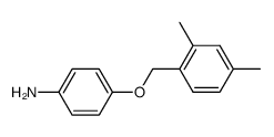 4-((2,4-dimethylbenzyl)oxy)aniline结构式