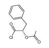 (S)-2-acetoxy-3-phenylpropanoyl chloride结构式