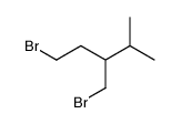 1-bromo-3-bromomethyl-4-methyl-pentane结构式