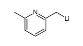 2-(lithiomethyl)-6-methylpyridine结构式