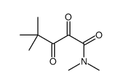 N,N,4,4-tetramethyl-2,3-dioxopentanamide Structure