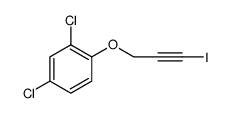 Benzene, 2,4-dichloro-1-[(3-iodo-2-propyn-1-yl)oxy] Structure