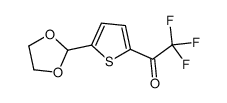 2-TRIFLUOROACETYL-5-(1,3-DIOXOLAN-2-YL)THIOPHENE picture