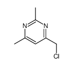 4-(chloromethyl)-2,6-dimethylpyrimidine Structure