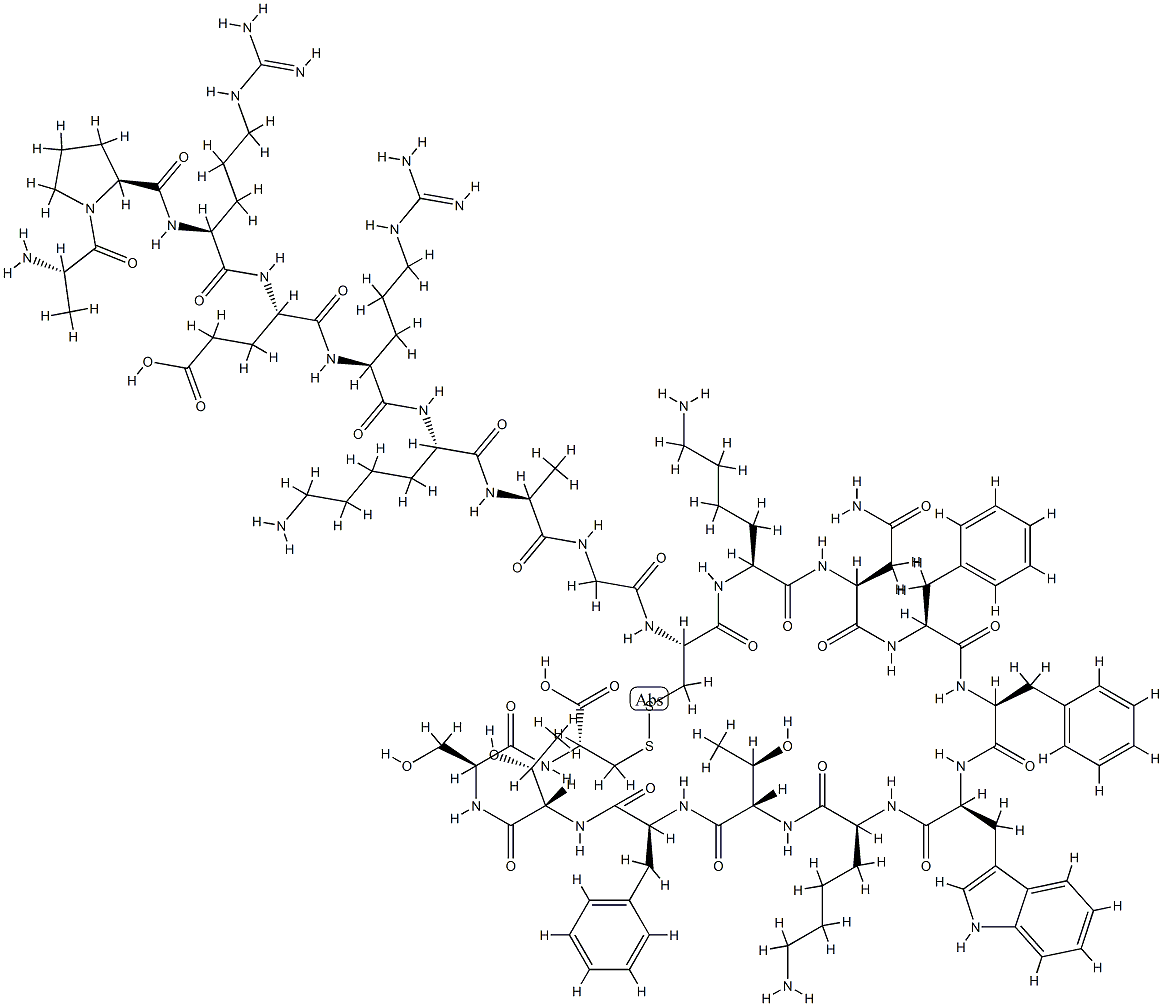 somatostatin 20结构式
