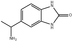 5-(1-氨基乙基)-1,3-二氢-2H-苯并[D]咪唑-2-酮结构式