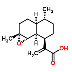 4,5-Epoxyartemisinic acid Structure