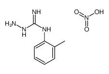 1-amino-2-(2-methylphenyl)guanidine,nitric acid Structure