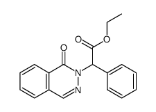 ethyl α-phenyl(1-oxophthalizin-2-yl)acetate Structure