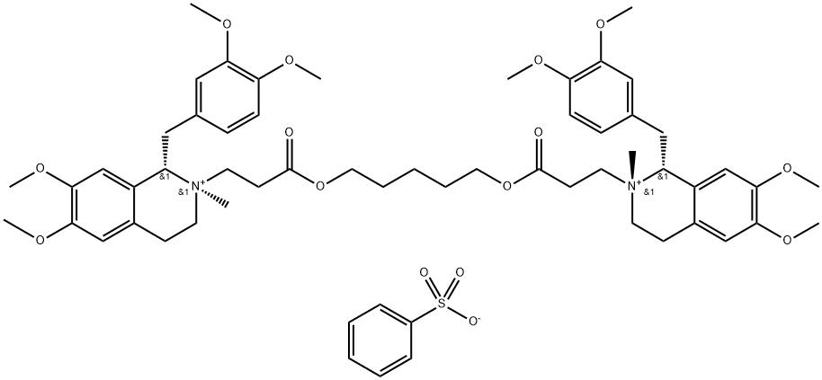 苯磺顺阿曲库铵杂质19结构式