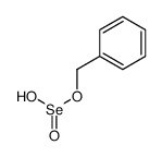 Selenious acid, phenylmethyl ester结构式