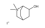 3,3-dimethyl-3-azoniabicyclo[2.2.2]octan-5-ol,iodide Structure
