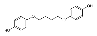 4,4'-[1,4-Butanediylbis(oxy)]diphenol Structure