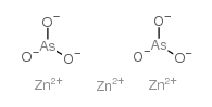 zinc arsenite Structure