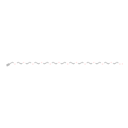 丙炔基-十二聚乙二醇结构式