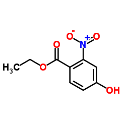 4-羟基-2-硝基苯甲酸乙酯结构式