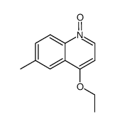 Quinoline, 4-ethoxy-6-methyl-, 1-oxide (6CI)结构式
