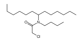 N-butyl-2-chloro-N-tridecan-7-ylacetamide Structure