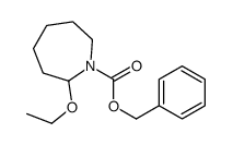 benzyl 2-ethoxyazepane-1-carboxylate结构式
