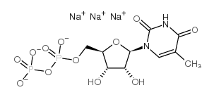Thymidine 5′-diphosphate sodium salt Structure