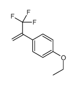 Benzene, 1-ethoxy-4-[1-(trifluoromethyl)ethenyl]- (9CI)结构式