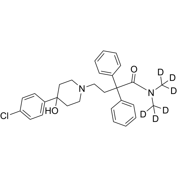 Loperamide-d6 Structure