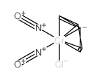 Chromium, chloro(h5-2,4-cyclopentadien-1-yl)dinitrosyl- Structure