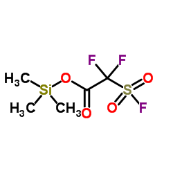三甲硅烷基 2,2-二氟-2-(氟磺酰)醋酸盐结构式