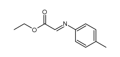 (4-methoxy-phenylimino)-acetic acid ethyl ester Structure