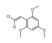 (trimethoxy-2,4,6 phenyl)-2 dichloro-1,1 ethylene结构式