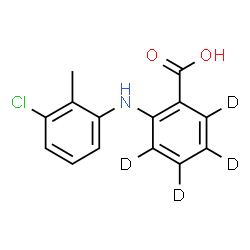 Tolfenamic Acid-D4结构式
