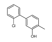 5-(2-chlorophenyl)-2-methylphenol Structure