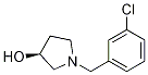 (S)-1-(3-氯-苄基)-吡咯烷-3-醇结构式