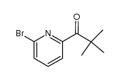 1-(6-bromopyridin-2-yl)-2,2-dimethylpropan-1-one Structure