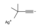 silver,3,3-dimethylbut-1-yne结构式